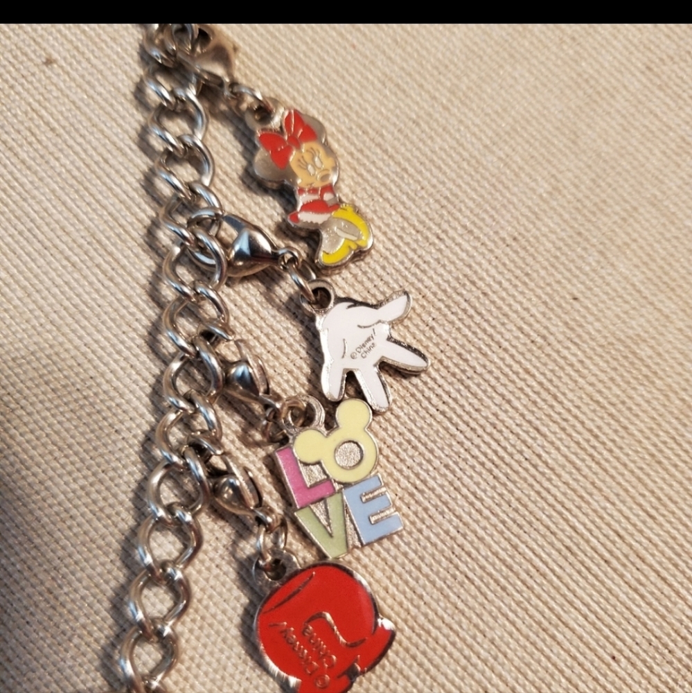 2 Disney Necklacea with charms - Picture 4 of 5